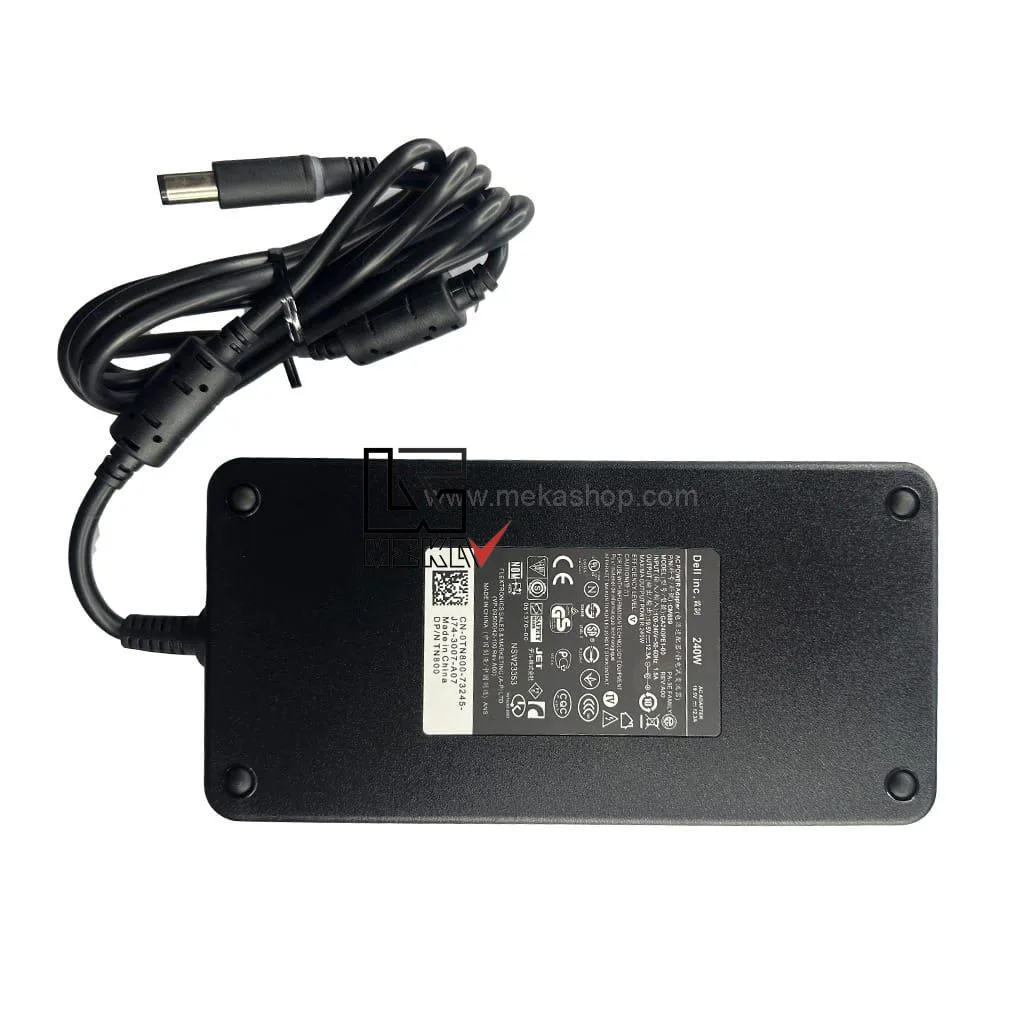 شارژر آداپتور لپ تاپ Dell 19.5V 12.3A 240W با سوکت 7.4×5.0 Slim