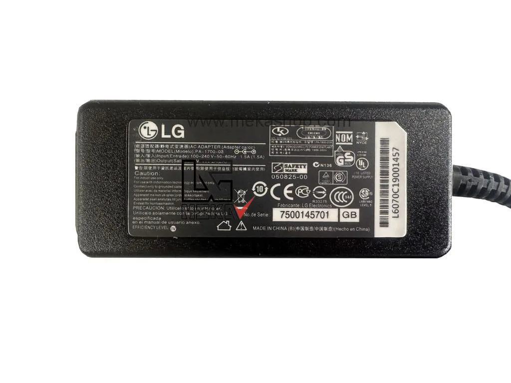 LG 12V 2A Pin 6.54.4