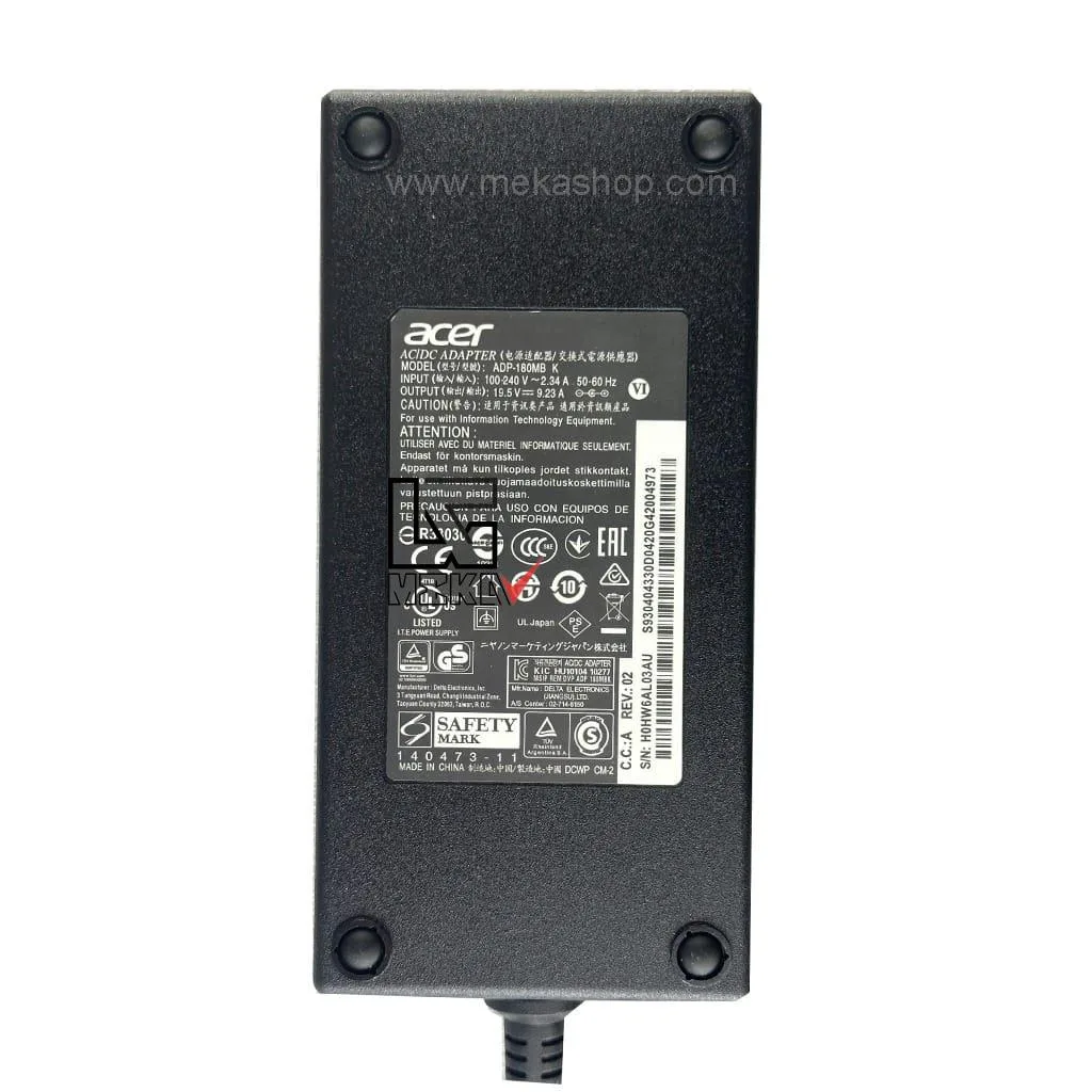 ACER-19.5V-9.23A-PIN-قرمز
