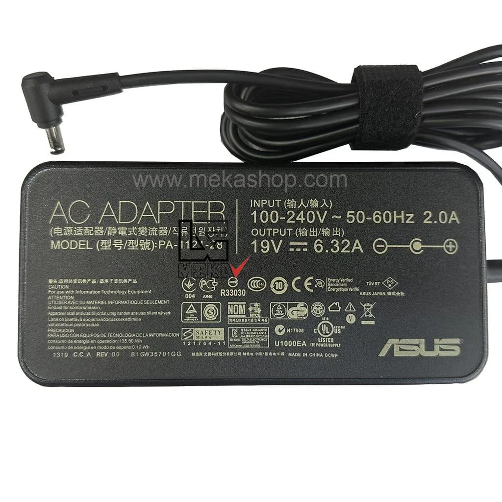 Asuse 19V 6.32A 5.5 2.5