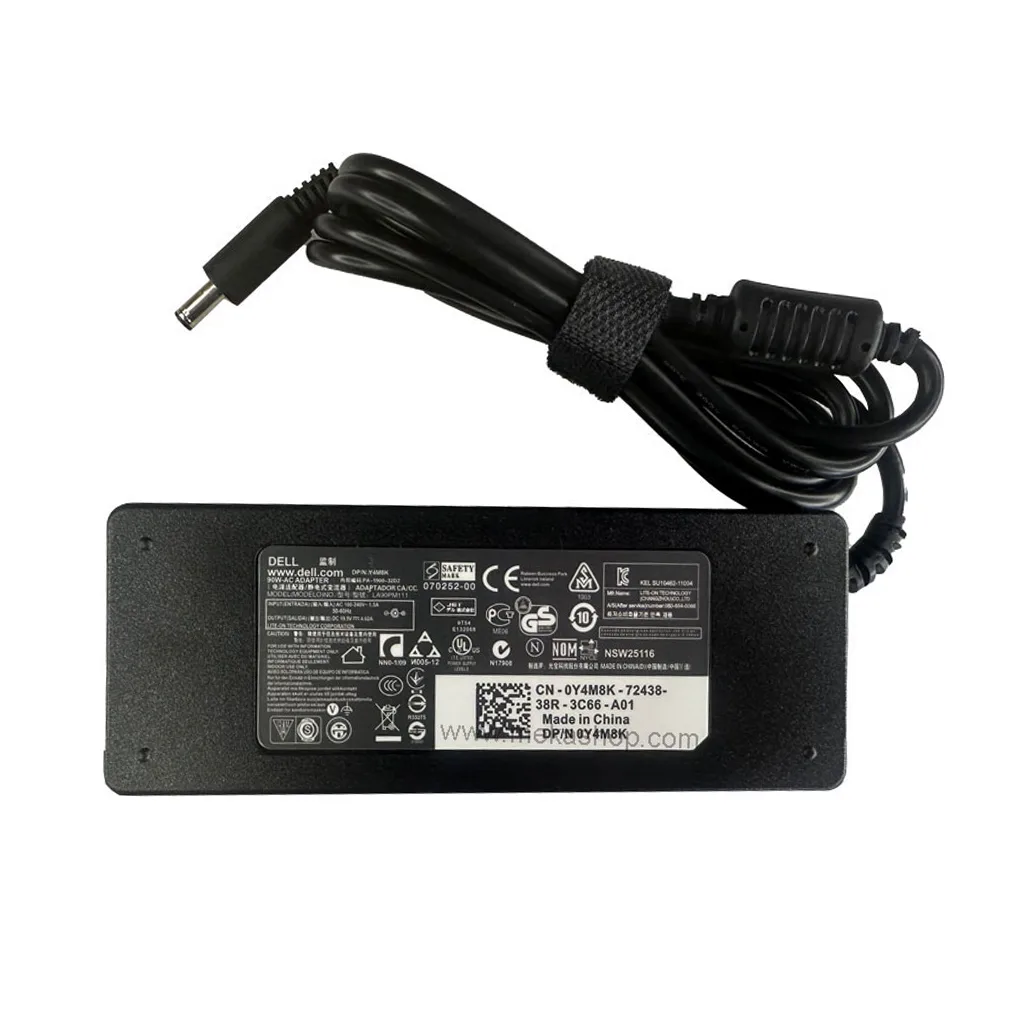 شارژر آداپتور لپ تاپ دل Dell 19.5V 4.62A...