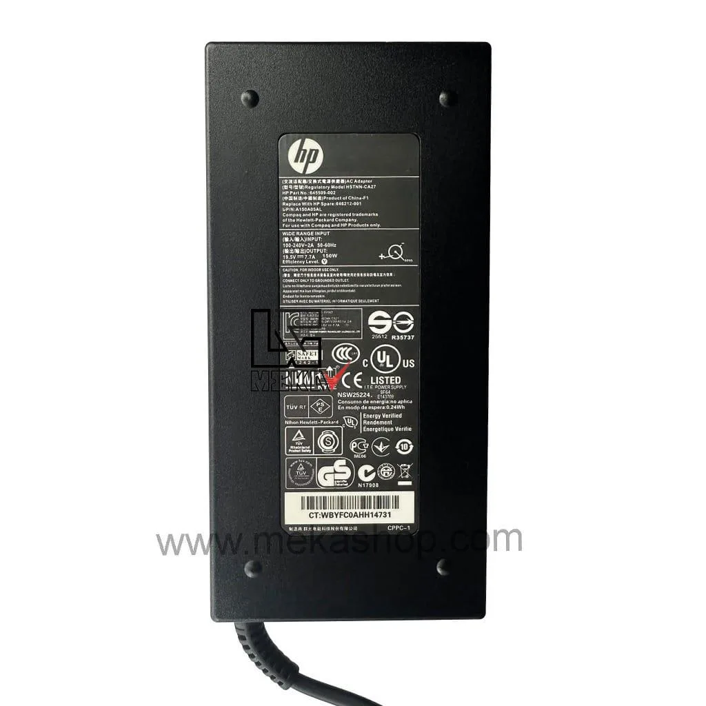 HP 19.5V 7.7A 150W PIN آبی