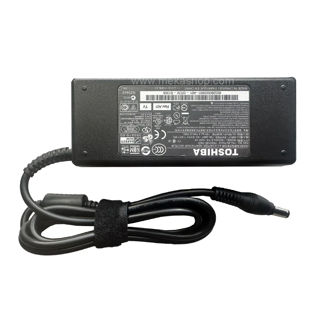 شارژر آداپتور اورجینال لپ تاپ توشیبا Toshiba 19V...