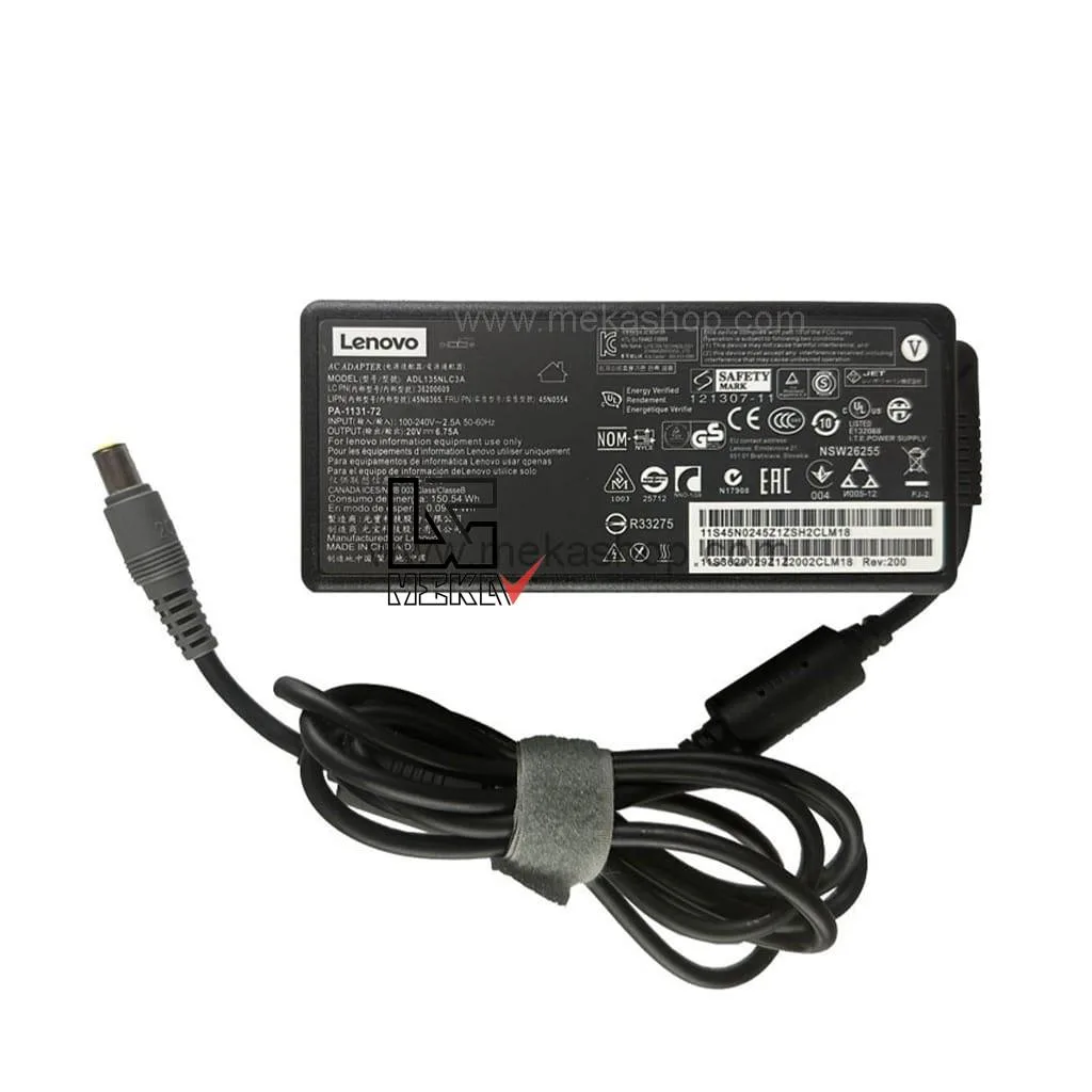 Lenovo 20V 6.75A Pin 7.9 5.5