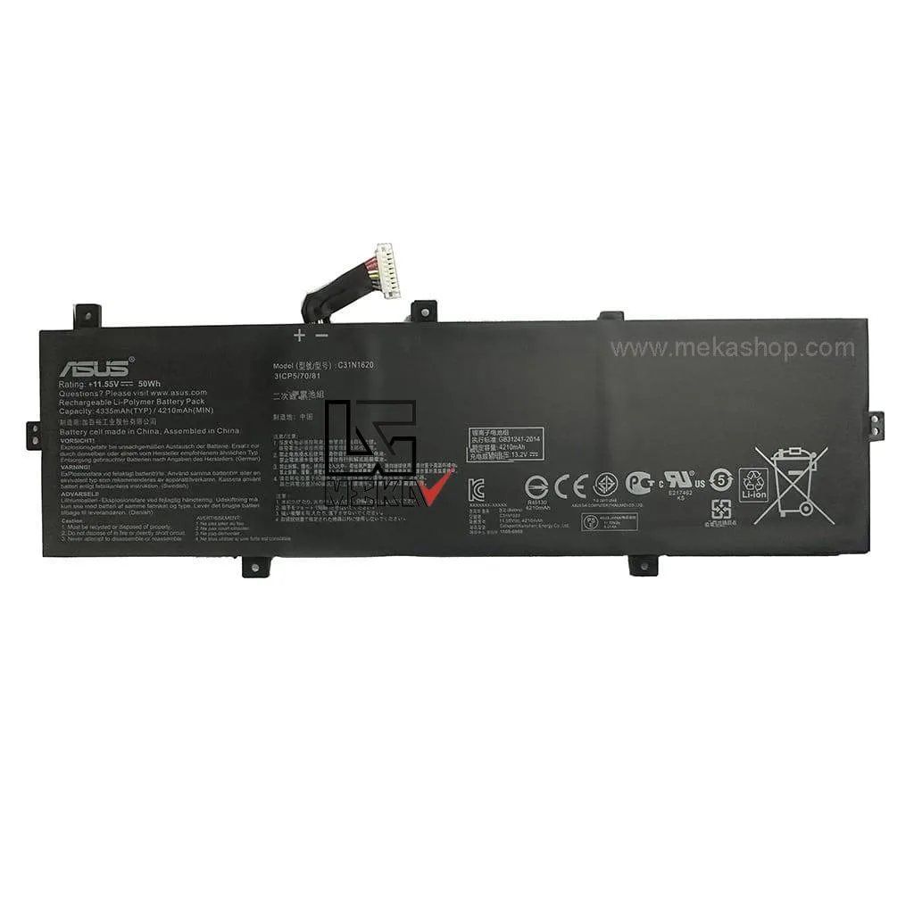 باتری اورجینال Asus مدل C31N1620 مناسب لپ تاپ Asus UX430