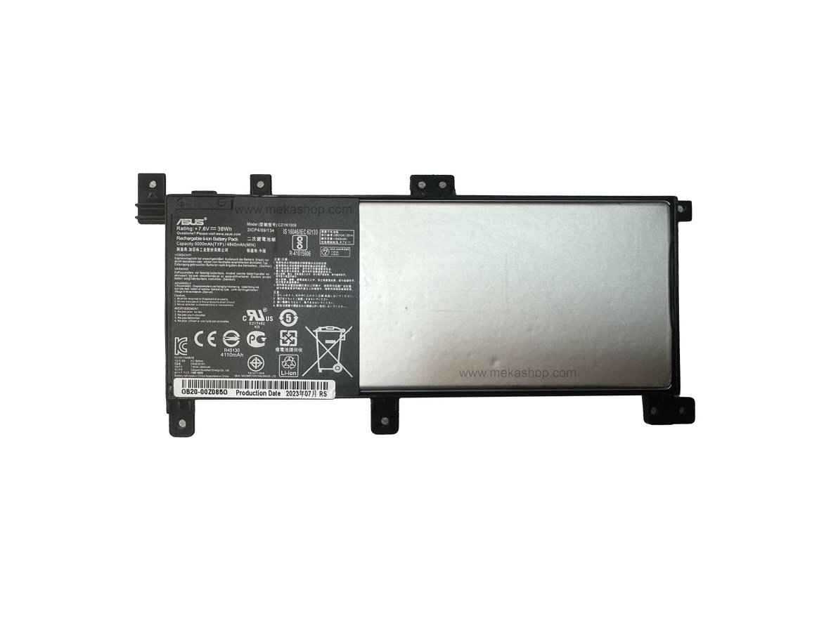 باتری اورجینال لپ تاپ ایسوس  Pn: C21N1509) Asus X556-k556)