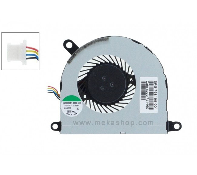 فن سی پی یو لپ تاپ اچ پی CPU Cooling Fan for HP ProBook 450 G2