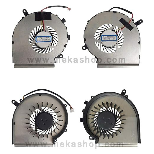 فن سی پی یو لپ تاپ ام اس آی CPU GPU Cooling Fan for MSI GE62