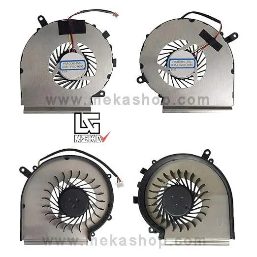 فن لپ تاپ ام اس آی CPU GPU Cooling Fan for MSI GE62