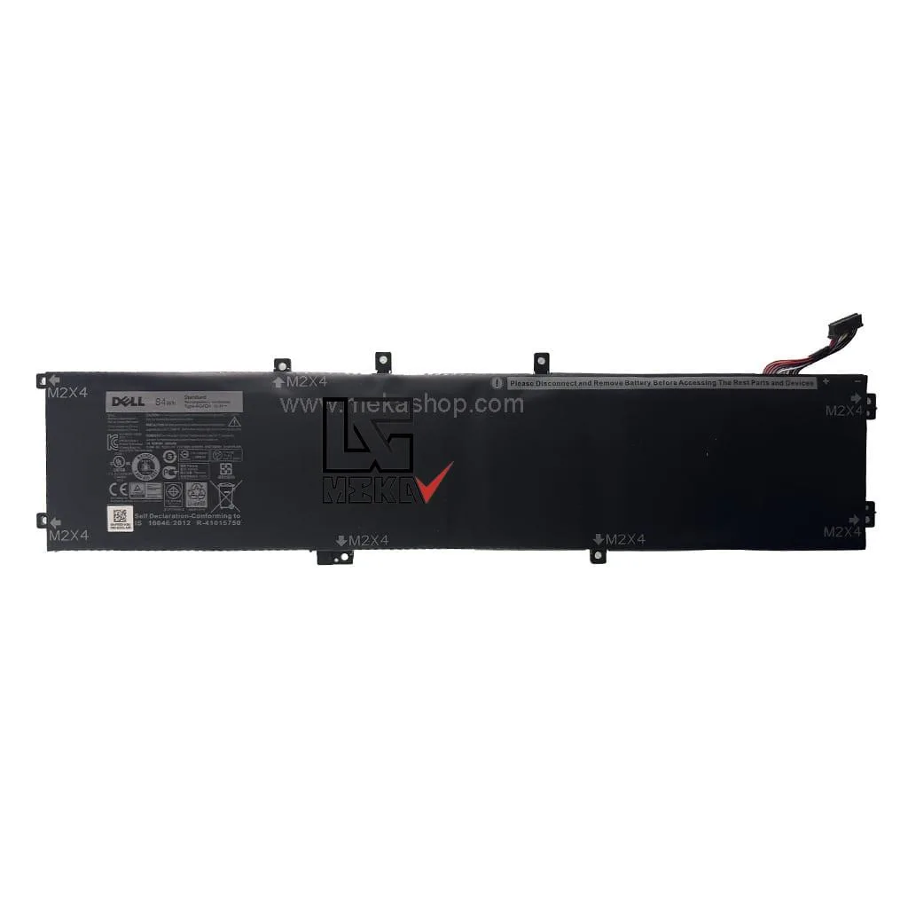 باتری اورجینال لپ تاپ دل Pn: 4GVGH) Dell XPS 15 9550)
