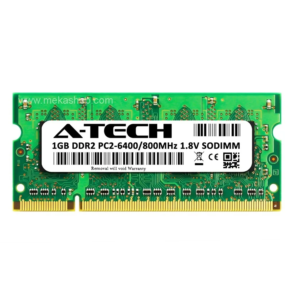 رم لپ تاپ DDR2 800MHz PC2 1GB