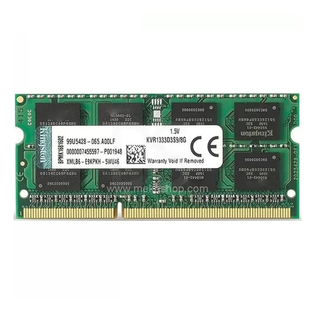 رم لپ تاپ کینگستون Kingston DDR3 1333MHz PC3...