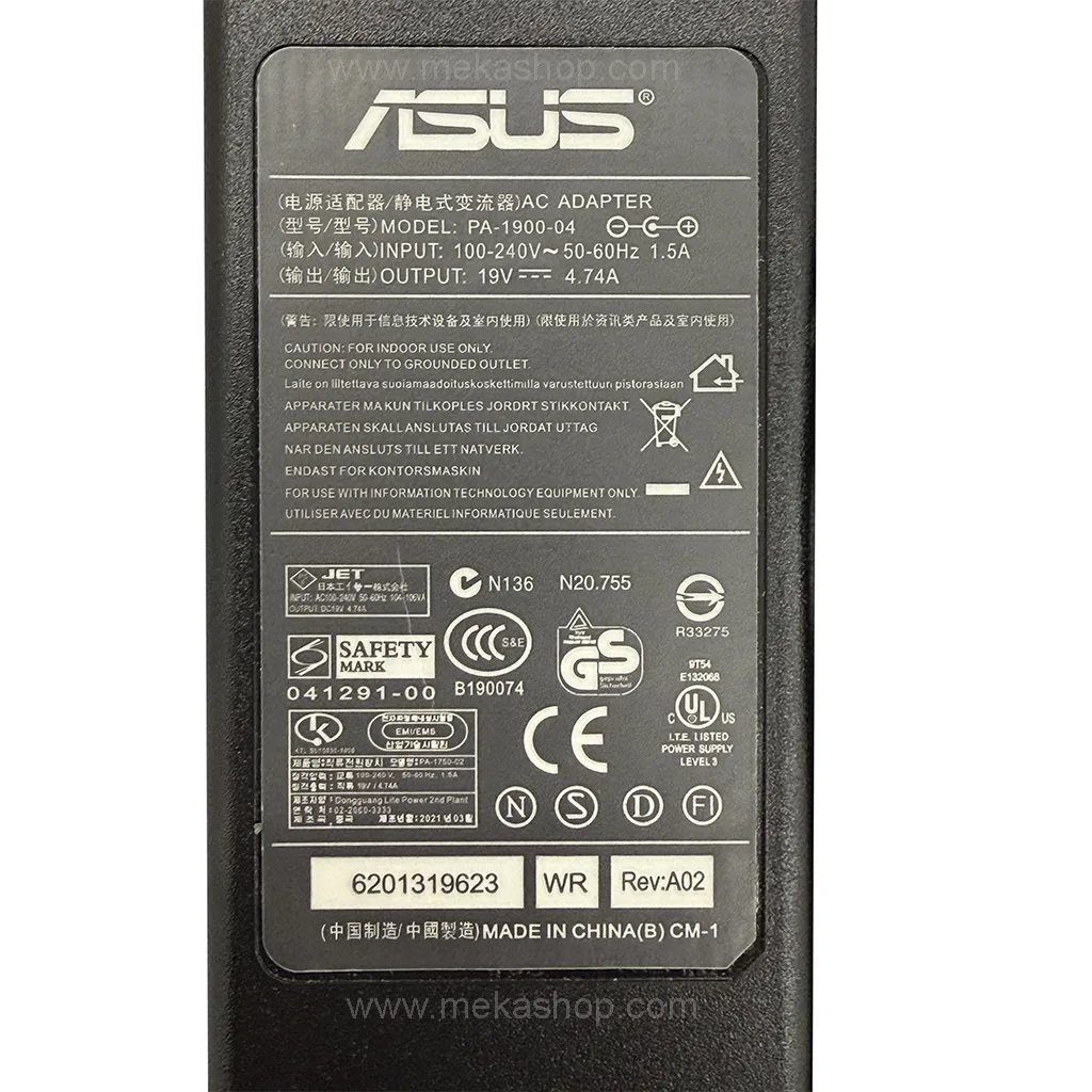 Asus-19V-4.74A-5.5-2.5