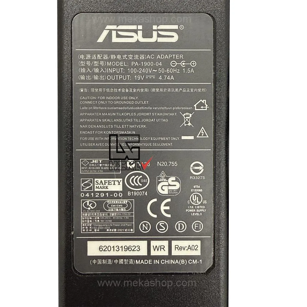 Asus-19V-4.74A-5.5-2.5
