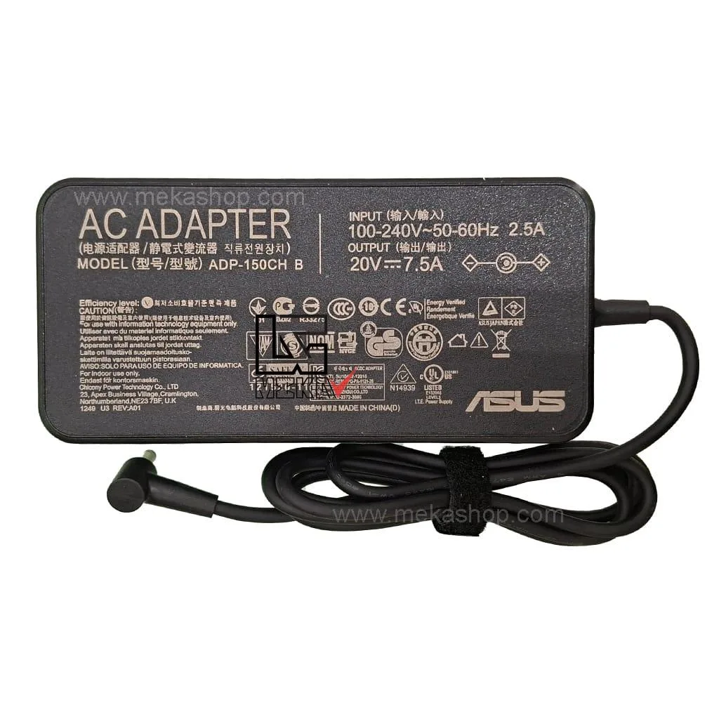 Asus 20V 7.5A Pin 4.53.0