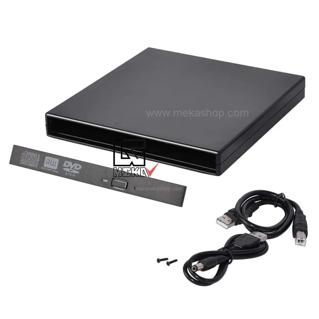 باکس تبدیل DVD_RW اینترنال SATA به اکسترنال USB2.0 ضخیم 12.7mm