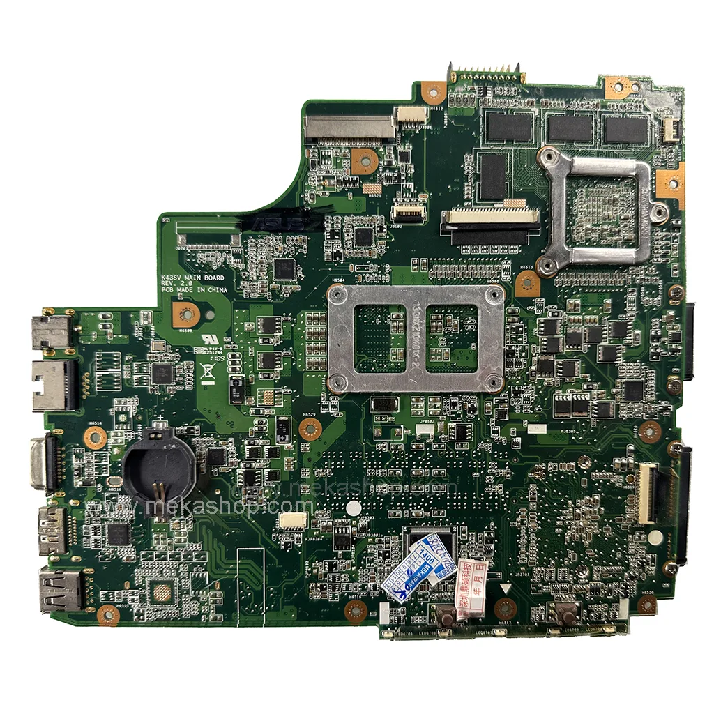 مادربرد لپ تاپ ایسوس Asus K43SV INTELL گرافیک...