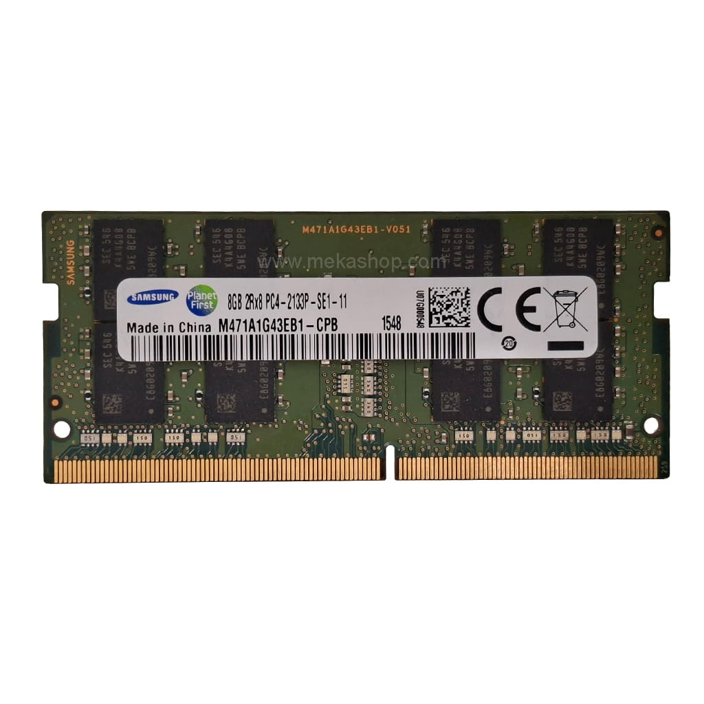 رم لپ تاپ سامسونگ Sumsung DDR4 2133MHz PC4 CL15 8GB