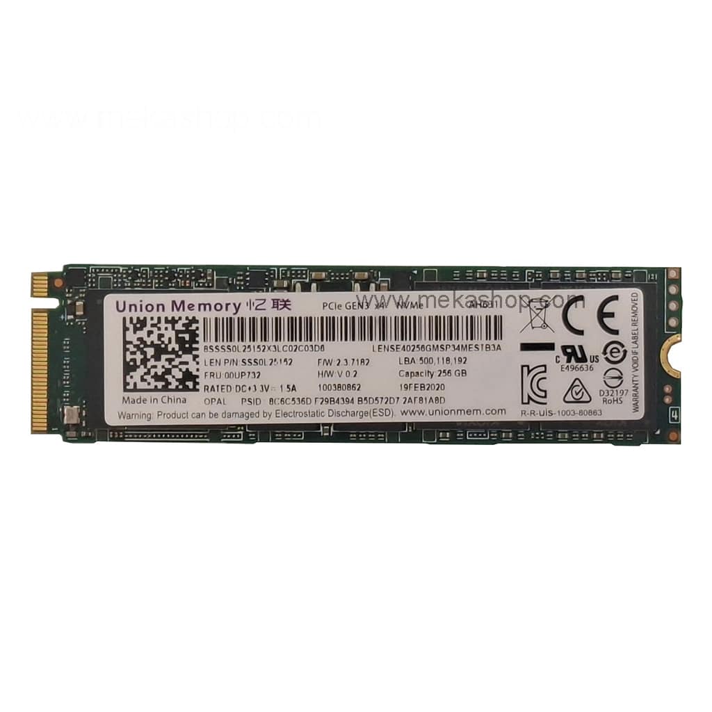 هارد اس اس دی لپ تاپ یونیون 256 گیگابایت SSD Union M.2 256 GB