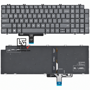 کیبورد لپ تاپ دل DELL Precision 3580 3581 7670 7770 7680 7780 Latitude 5521