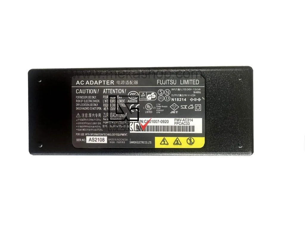 Fujitso 19V 4.22A pin 5.5 2.5