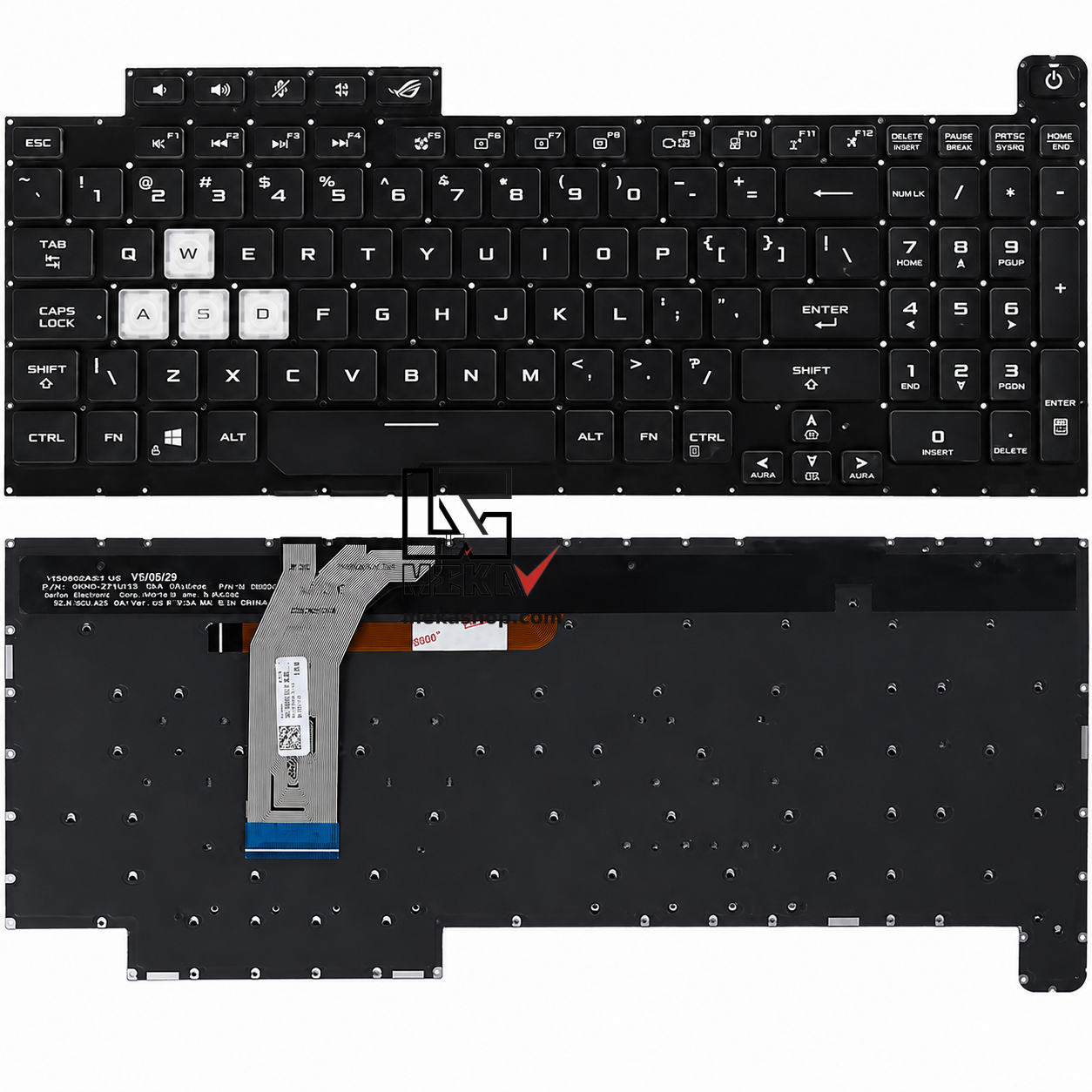 کیبورد لپ تاپ ASUS ROG Strix G731