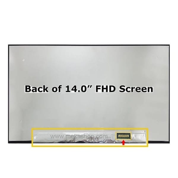 ال ای دی لپ تاپ LED FULL HD 30 PIN 14″ نازک (بدون جاپیچ – برد پشت -سوکت از پایین)