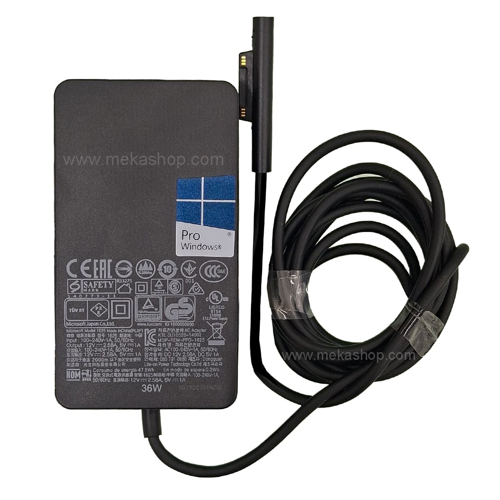 شارژر آداپتور اورجینال لپ تاپ سرفیس Microsoft Surface3 12V 2.58A /5V 1A 36W