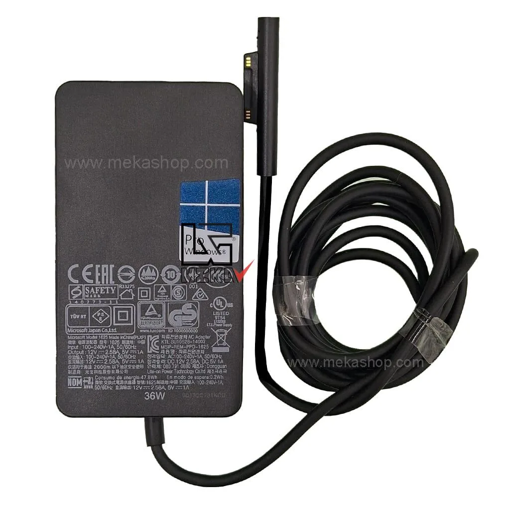 Microsoft Surface3 12V 2.58A 5V 1A 36W