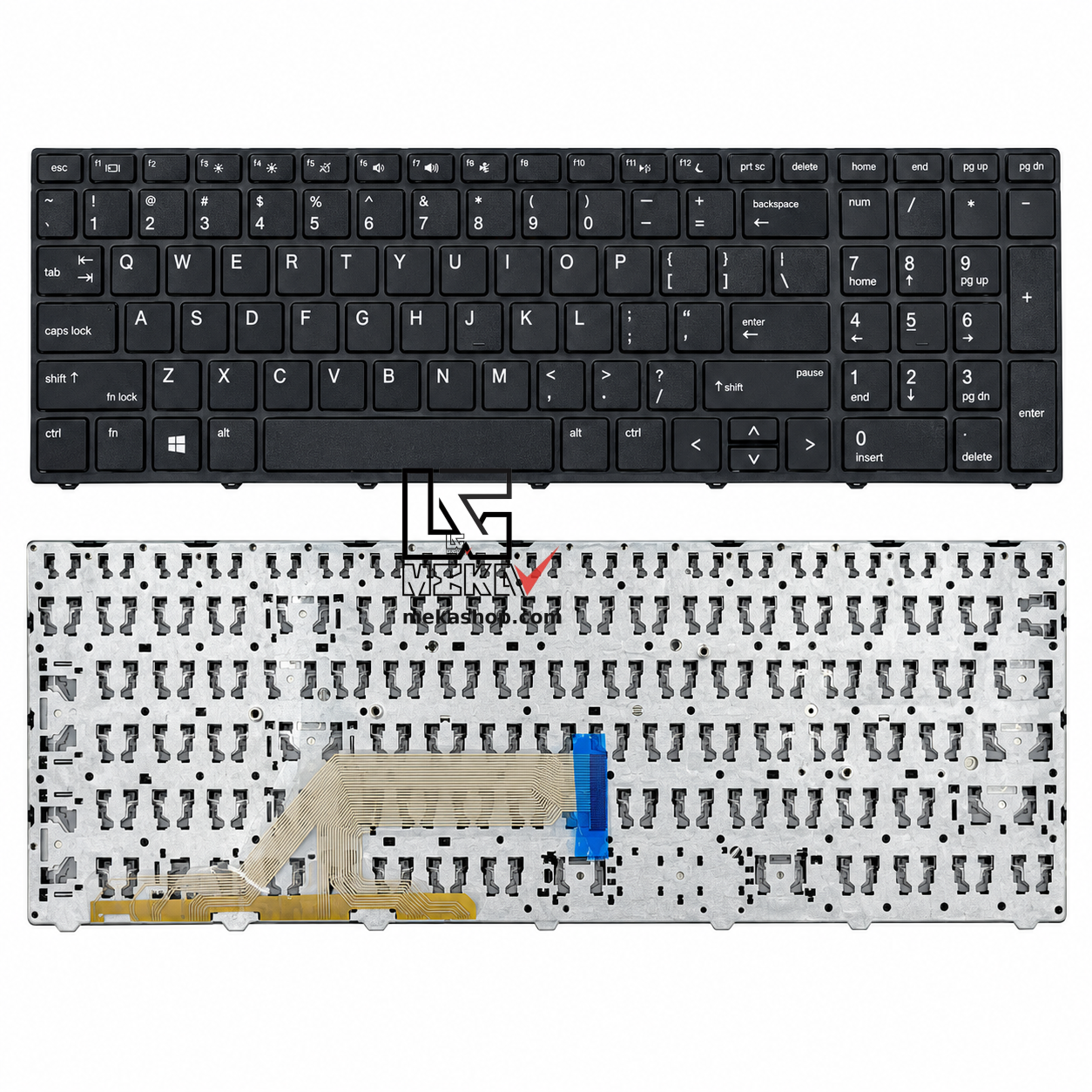 کیبورد لپ تاپ اچ پی HP EliteBook 725 G3 G4 و 820 G3 G4