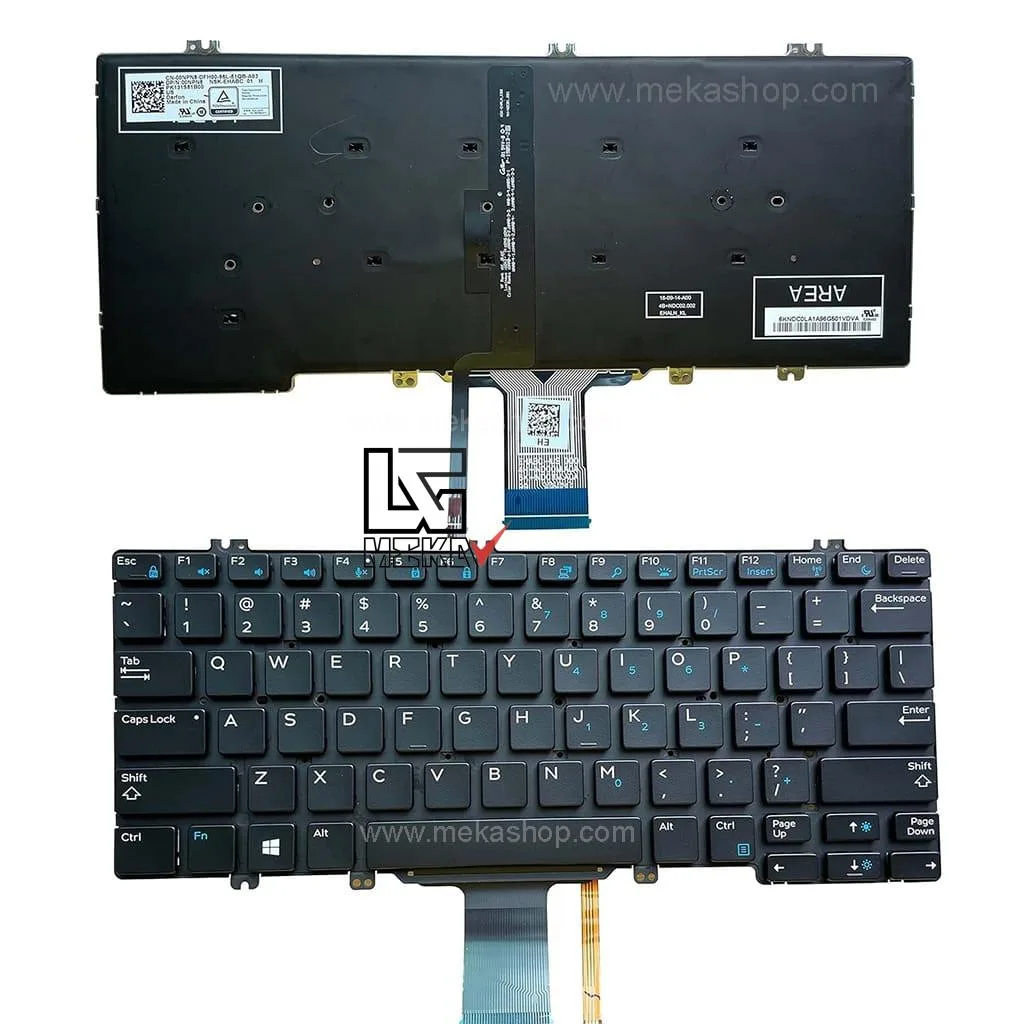 کیبورد لپ تاپ دل Dell Latitude 7390 اینتر کوچک