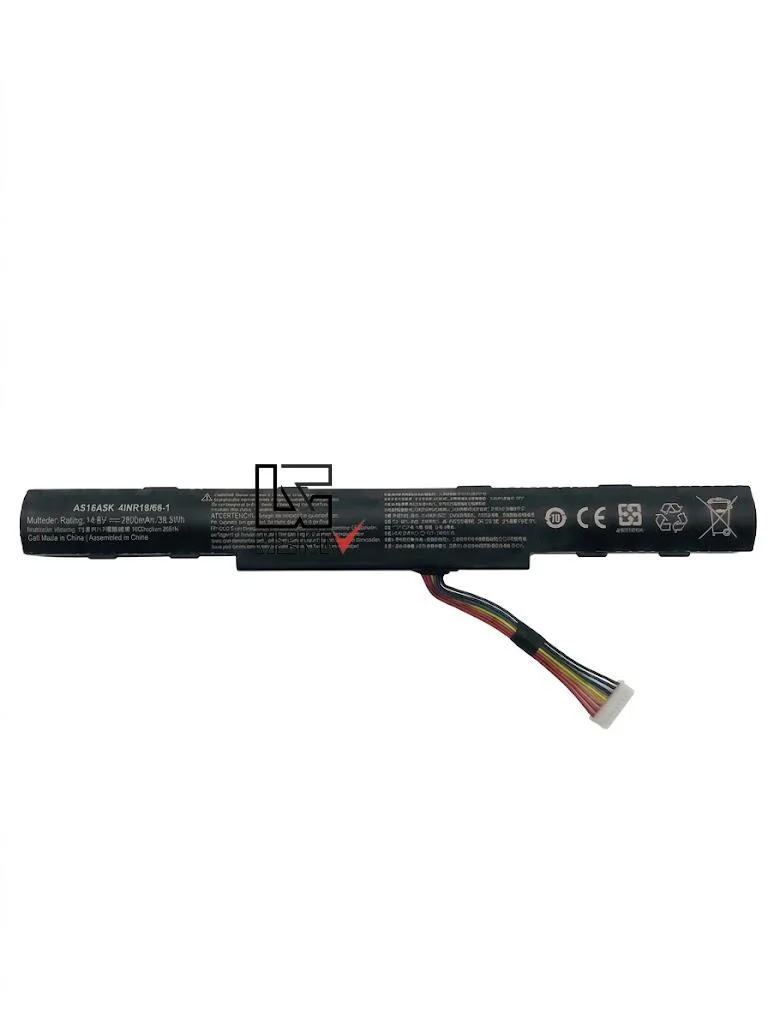 باتری لپ تاپ ایسر Acer Aspire E5-575 مدل AS16A5K با ظرفیت 2800mAh و ولتاژ 11.4V