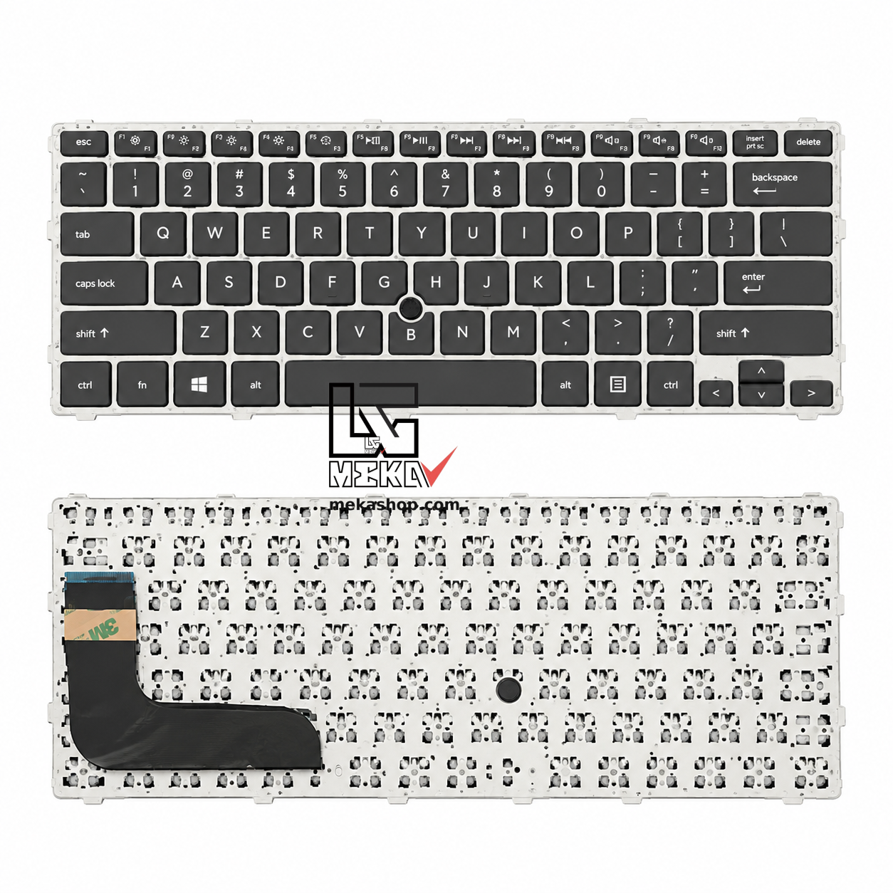 کیبورد لپ تاپ HP EliteBook 830 G3 و 840 G3، کیبورد جایگزین اچ پی