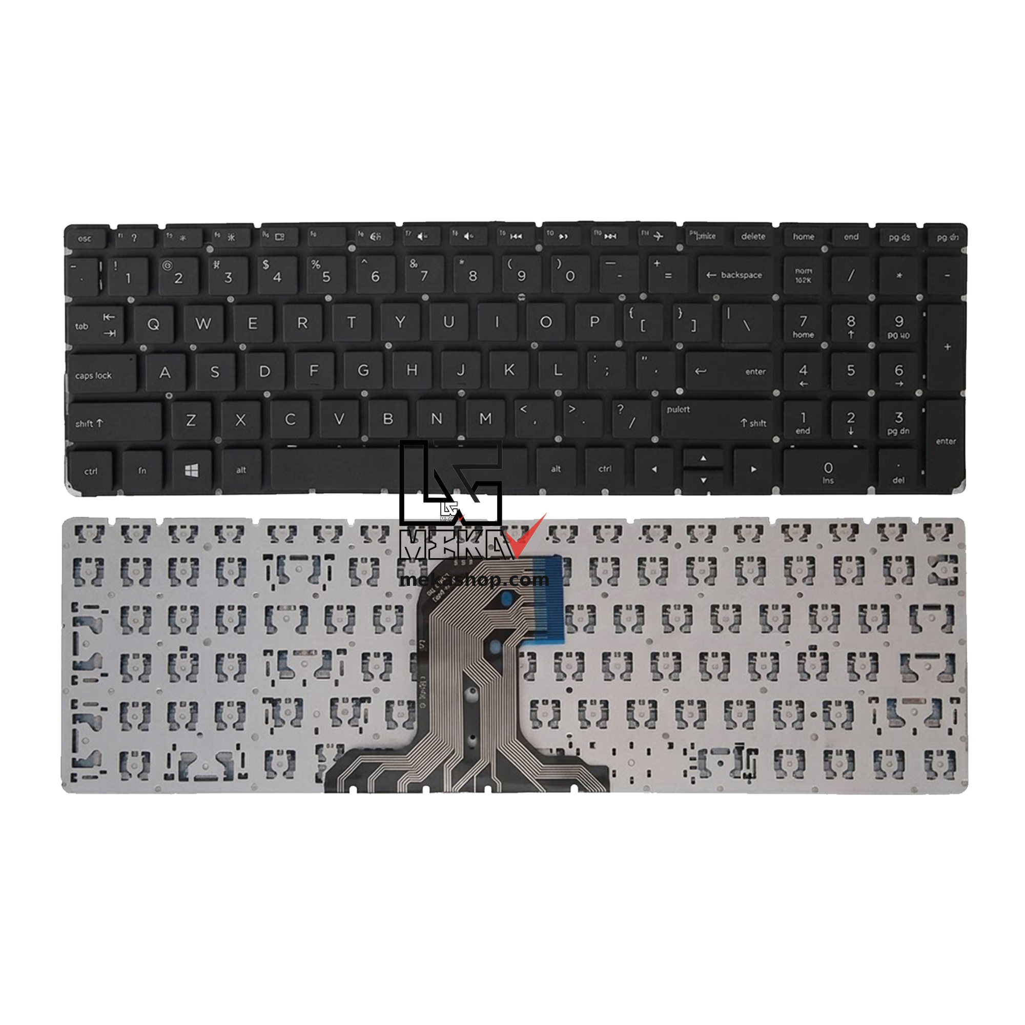 کیبورد لپ تاپ اچ پی HP Pavilion 15-AC...