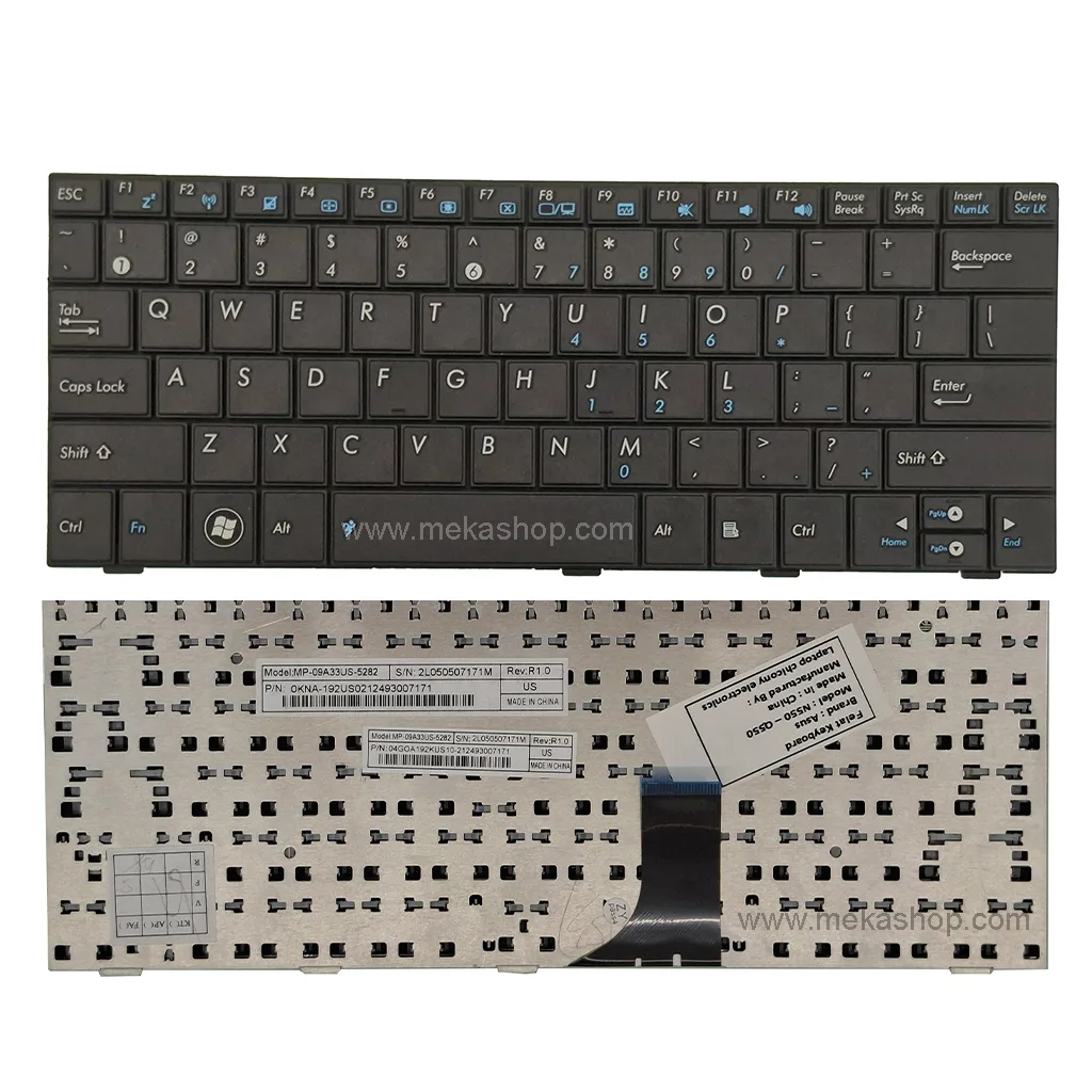 کیبورد لپ تاپ ایسوس Asus Eee PC 1005