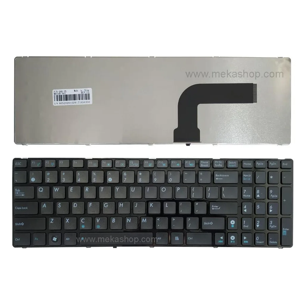کیبورد لپ تاپ ایسوس Asus K53