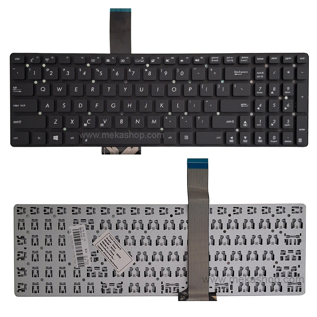 کیبورد لپ تاپ ایسوس Asus K55Vd