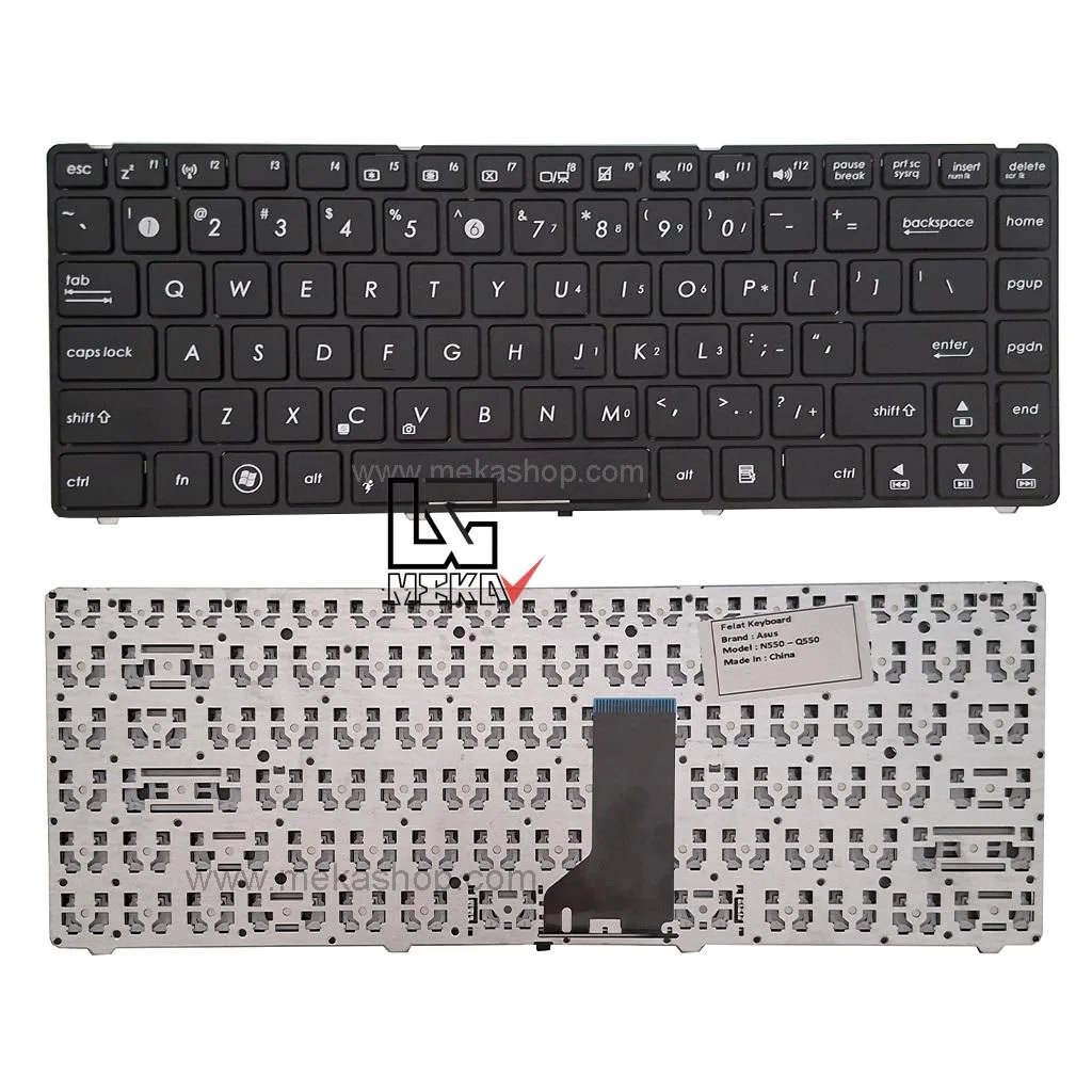 کیبورد لپ تاپ ایسوس Asus N43
