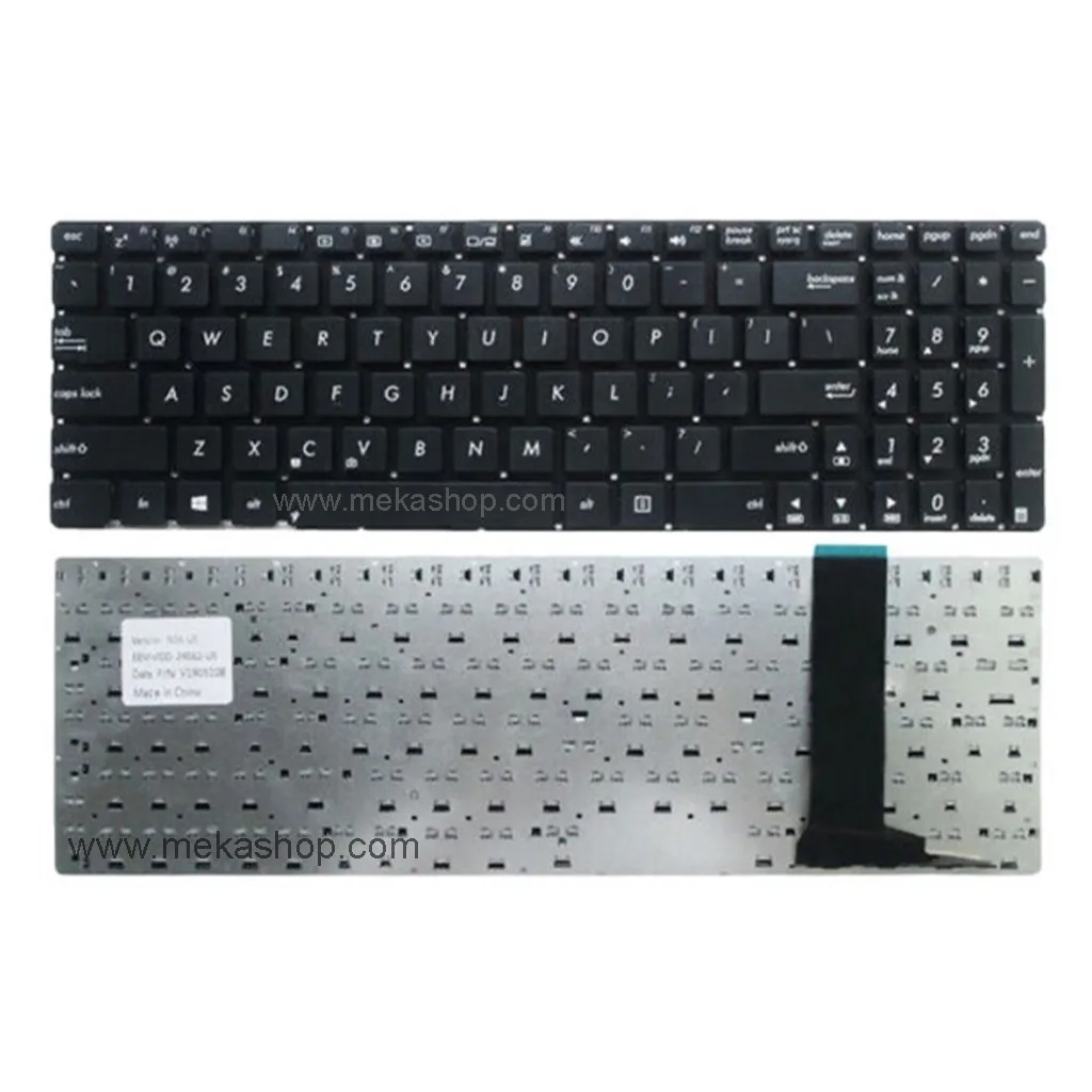 کیبورد لپ تاپ ایسوس Asus N56 اینتر کوچک