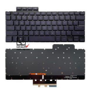 کیبورد لپ تاپ ASUS ROG Zephyrus G14 GA402 و GU401 بک لایت