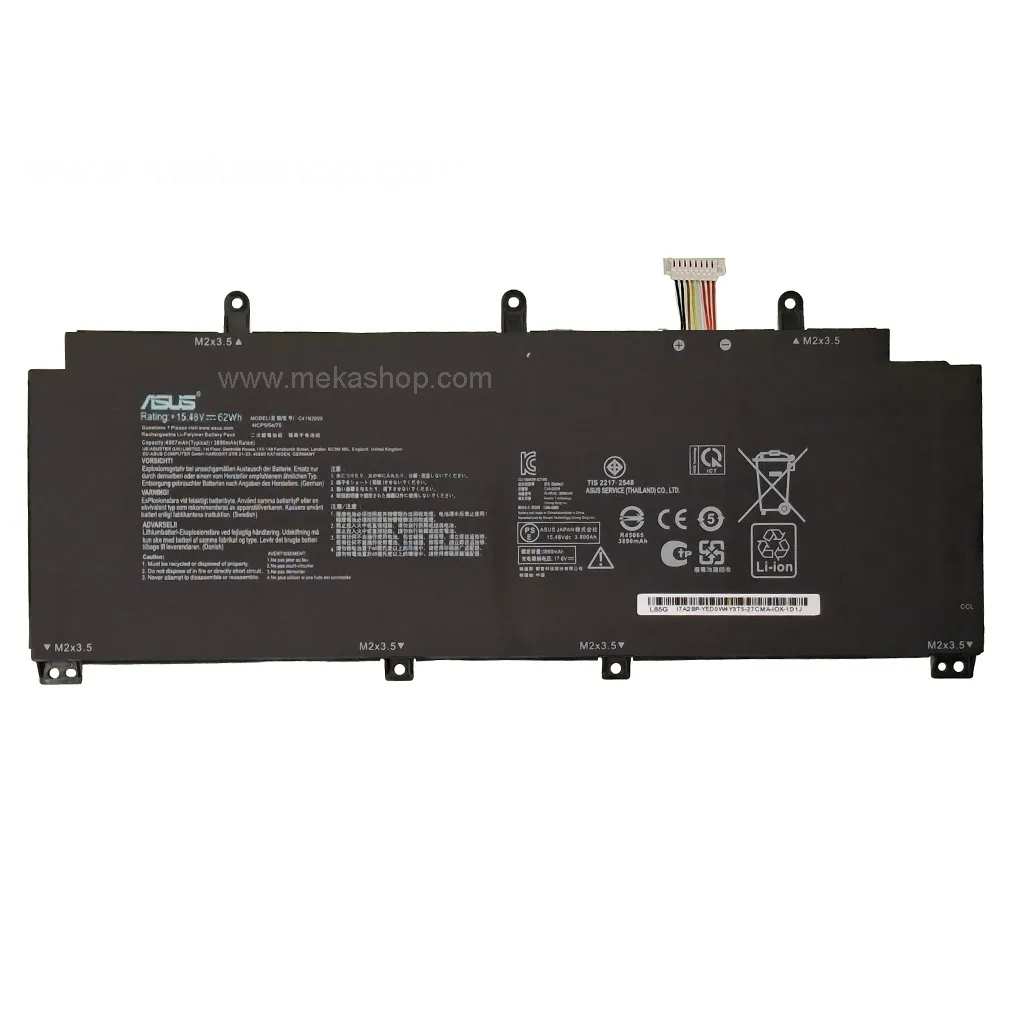 باتری اورجینال لپ تاپ ایسوس Pn: C41N2009) Asus...