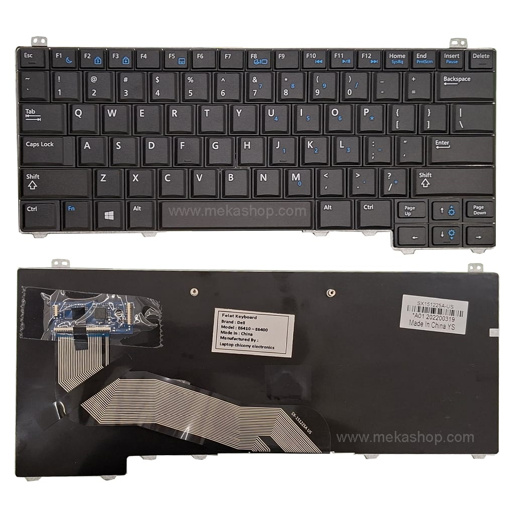 کیبورد لپ تاپ دل Dell Latitude E5440