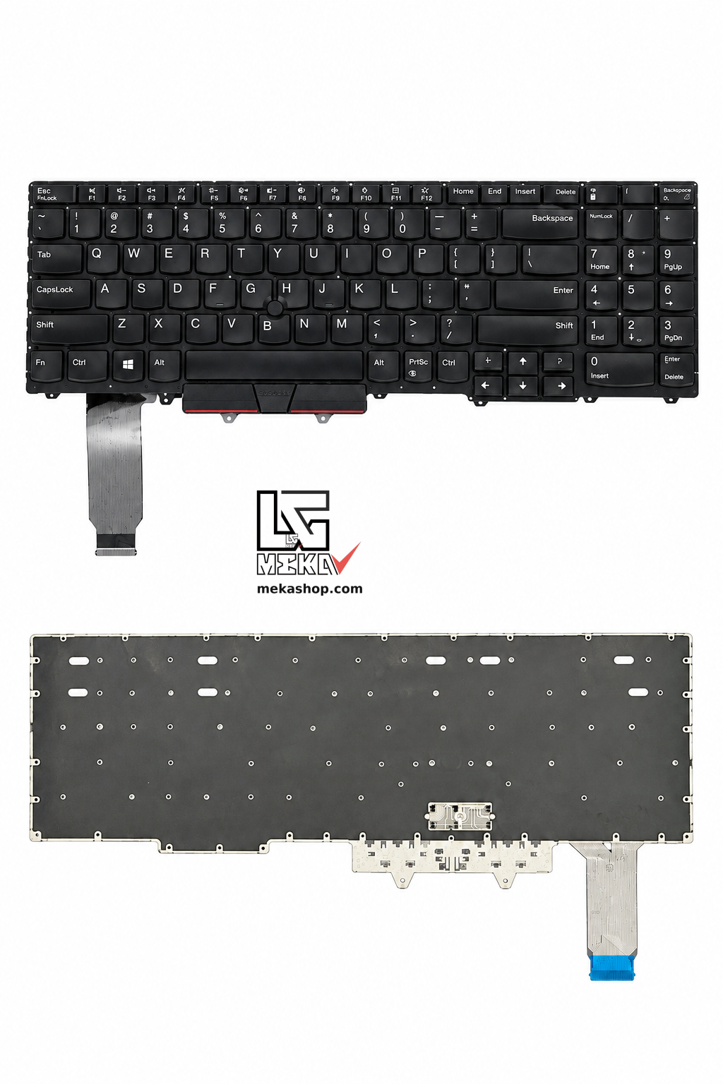 کیبورد لپ تاپ لنوو ThinkPad E15 Gen 1, ThinkPad E15 Gen 2, ThinkPad E15 Gen 3