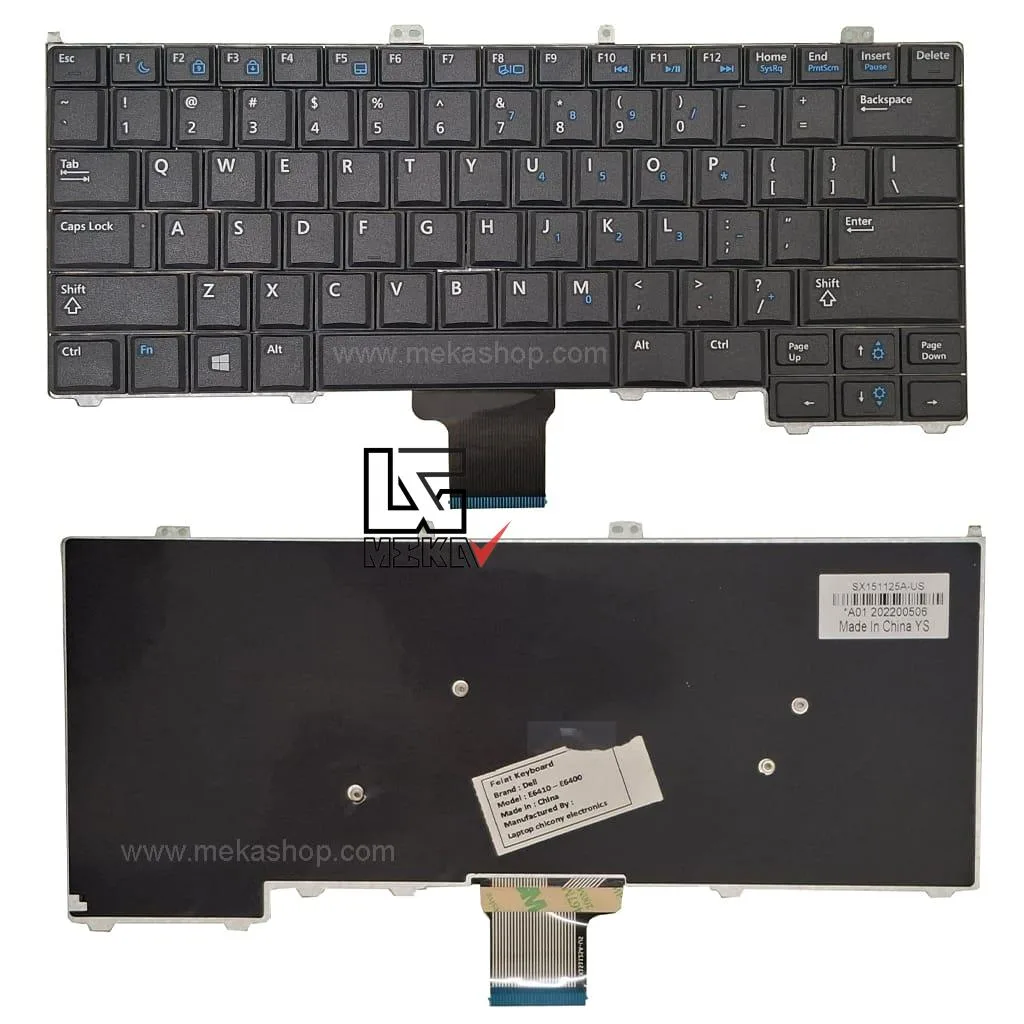 کیبورد لپ تاپ دل Dell Latitude E7440