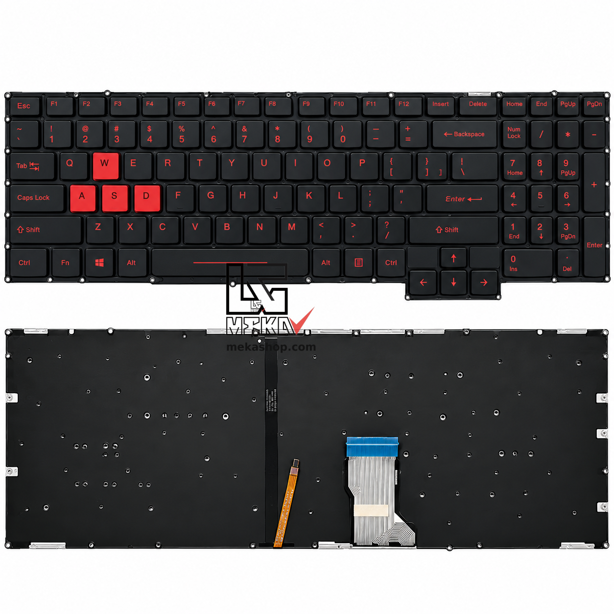 کیبورد بکلایت لپ تاپ ASUS ROG FX502 GL502 GL702