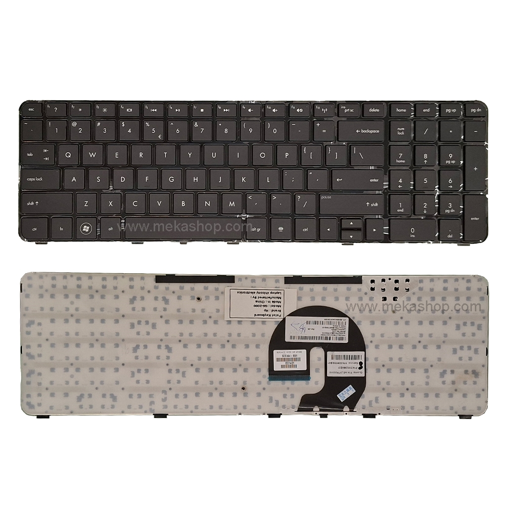 کیبورد لپ تاپ اچ پی HP Pavilion DV7-4000