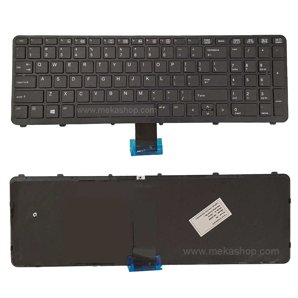 کیبورد لپ تاپ اچ پی HP ZBOOK 15...