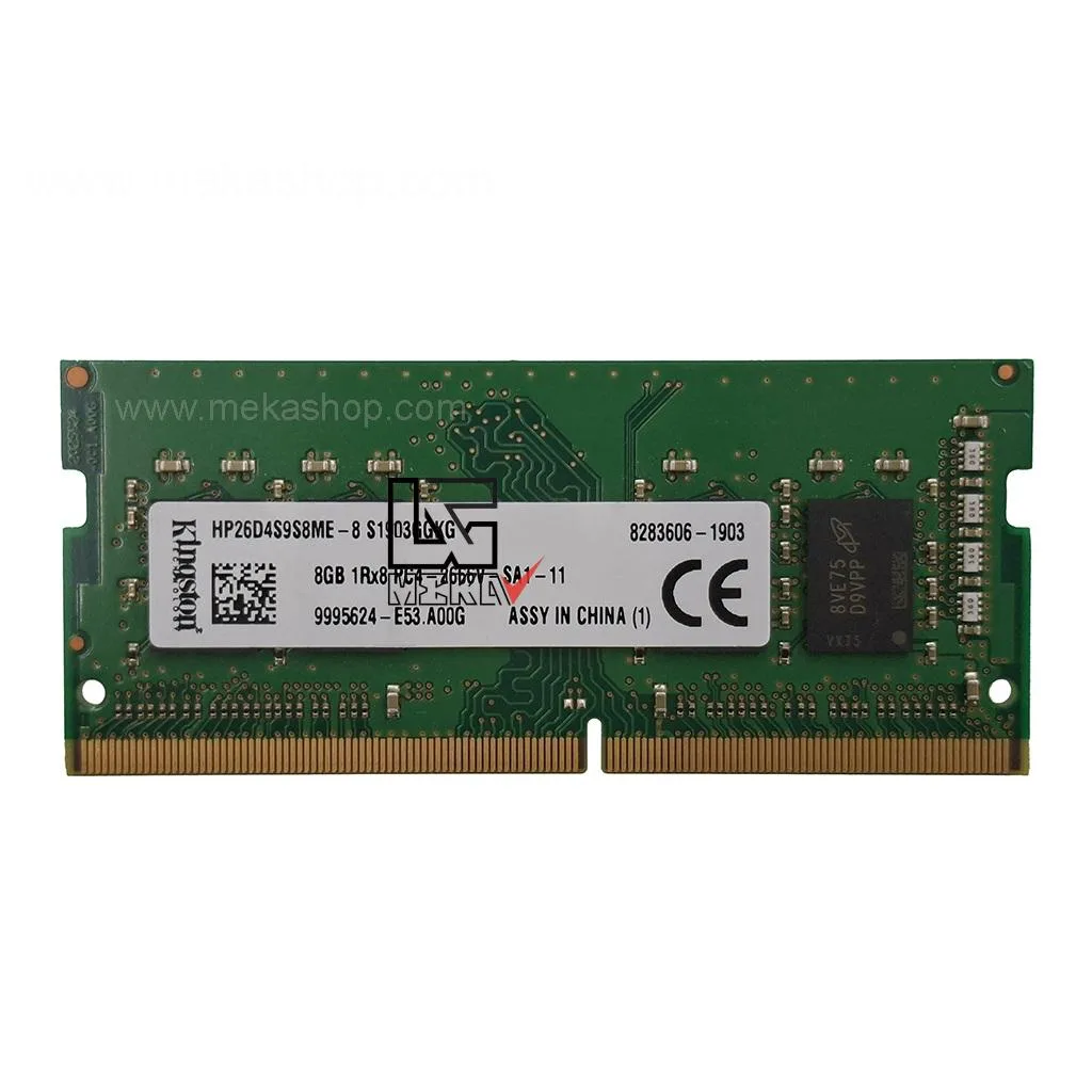 رم لپ تاپ کینگستون Kingston DDR4 2666MHz PC4...