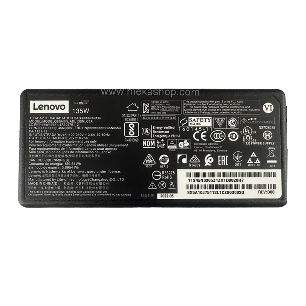 Lenovo-20V-6.75A-Square-usb