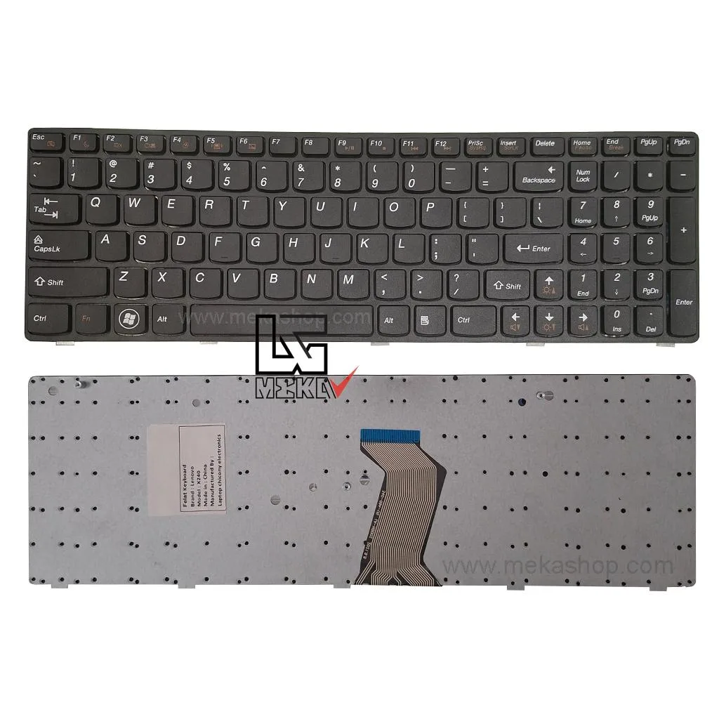 کیبورد لپ تاپ لنوو Lenovo G580